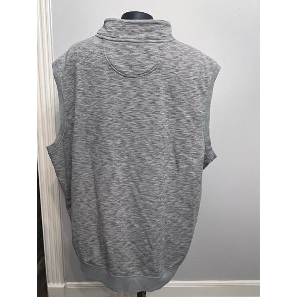 Duluth Trading Co Vest Gray Sweatshirt Pullover 1/4 Zip Sz 2XL Casual Outdoors - Picture 2 of 3
